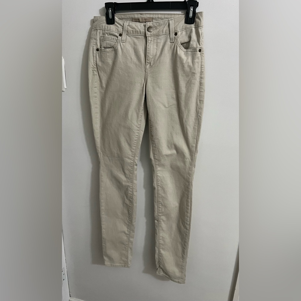 Vince crop skinny ankle khaki jeans